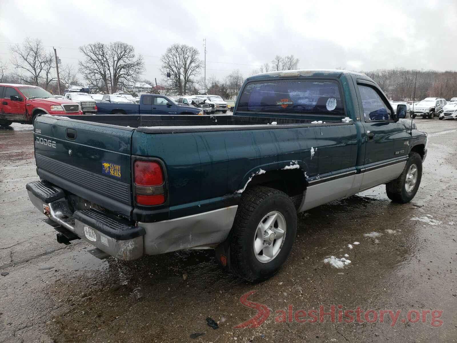 JF2SKAJCXLH449470 1997 DODGE RAM 1500