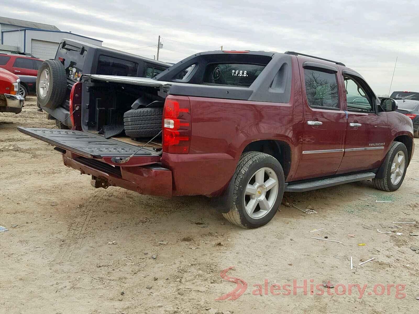 1FM5K7B87HGB00123 2009 CHEVROLET AVALANCHE