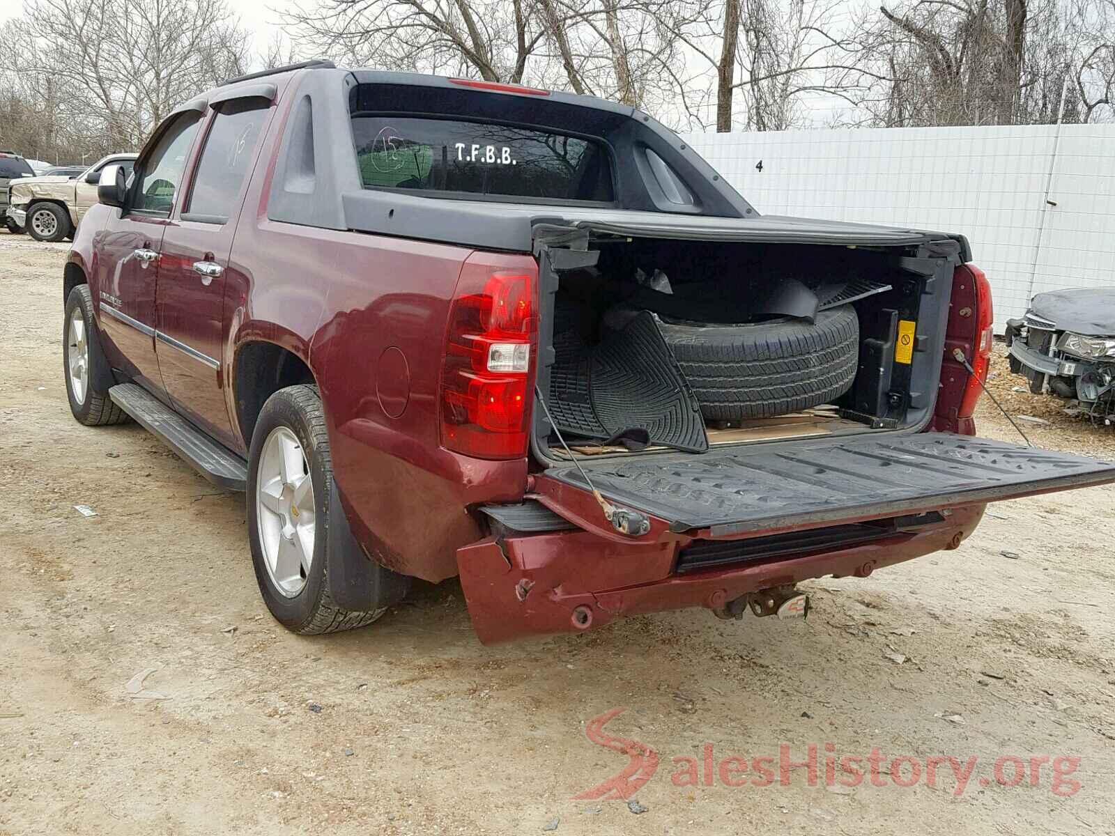 1FM5K7B87HGB00123 2009 CHEVROLET AVALANCHE