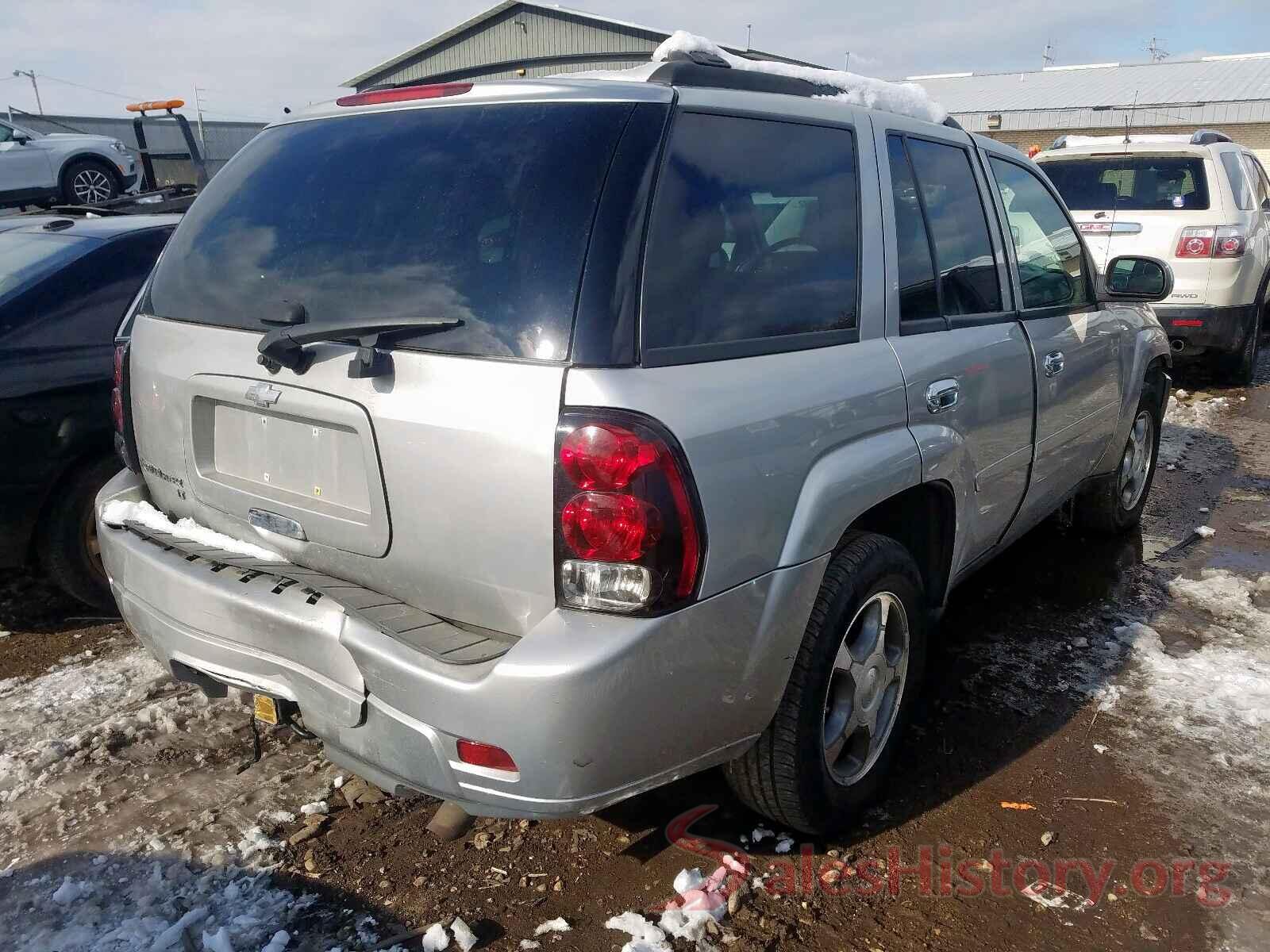 3KPA24AD7LE319642 2008 CHEVROLET TRAILBLAZE