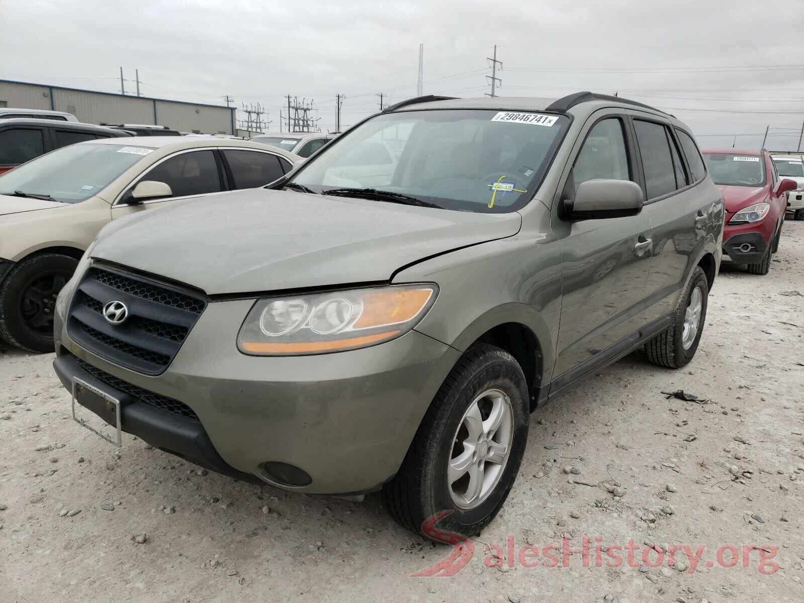 3VW2B7AJ8HM374588 2008 HYUNDAI SANTA FE