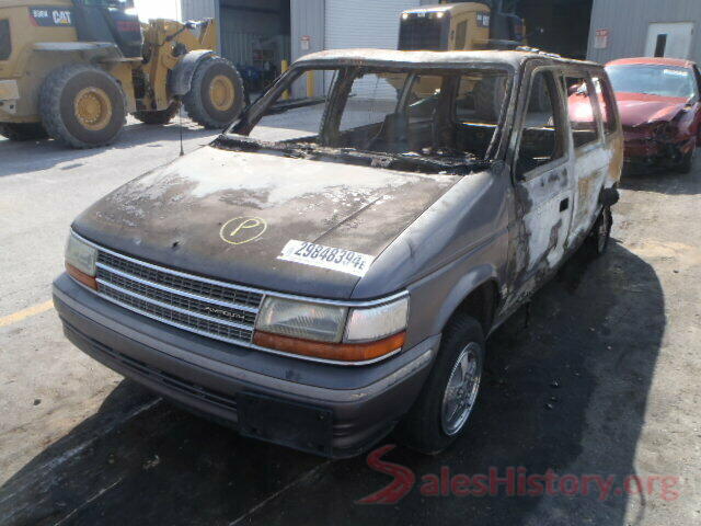 4T1B31HK9JU001455 1992 PLYMOUTH MINIVAN