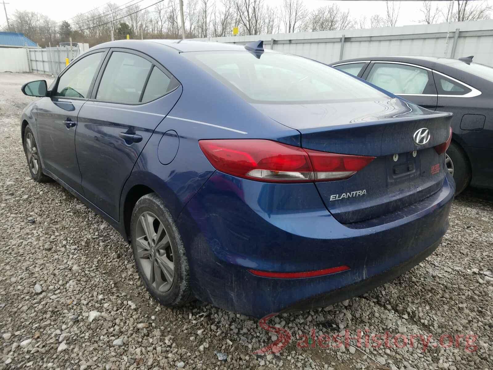 5NPD84LF7JH304464 2018 HYUNDAI ELANTRA