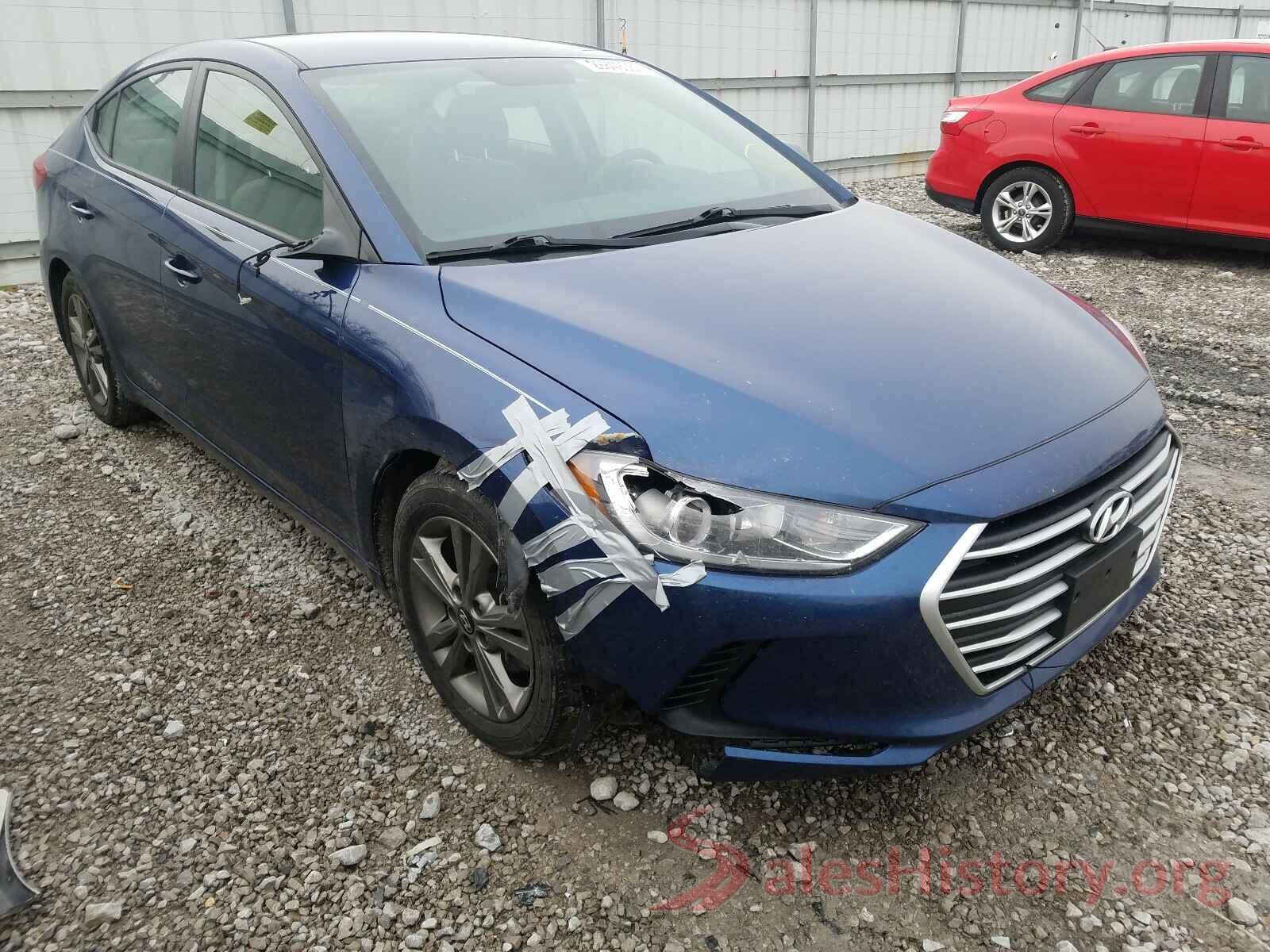 5NPD84LF7JH304464 2018 HYUNDAI ELANTRA