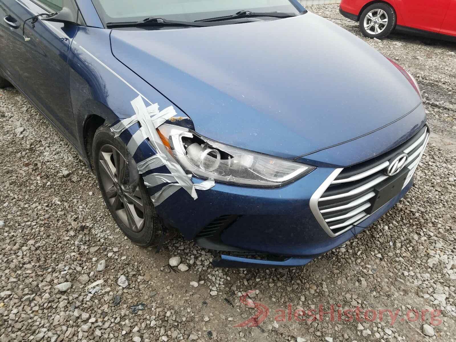 5NPD84LF7JH304464 2018 HYUNDAI ELANTRA