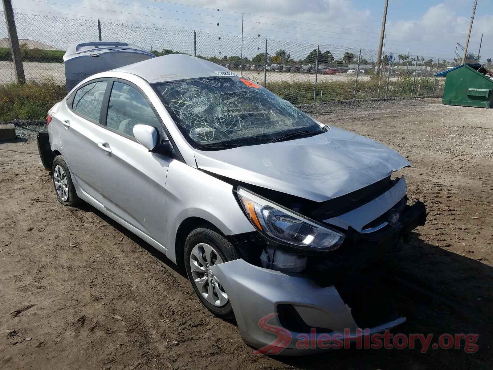 KMHCT4AE3GU969389 2016 HYUNDAI ACCENT