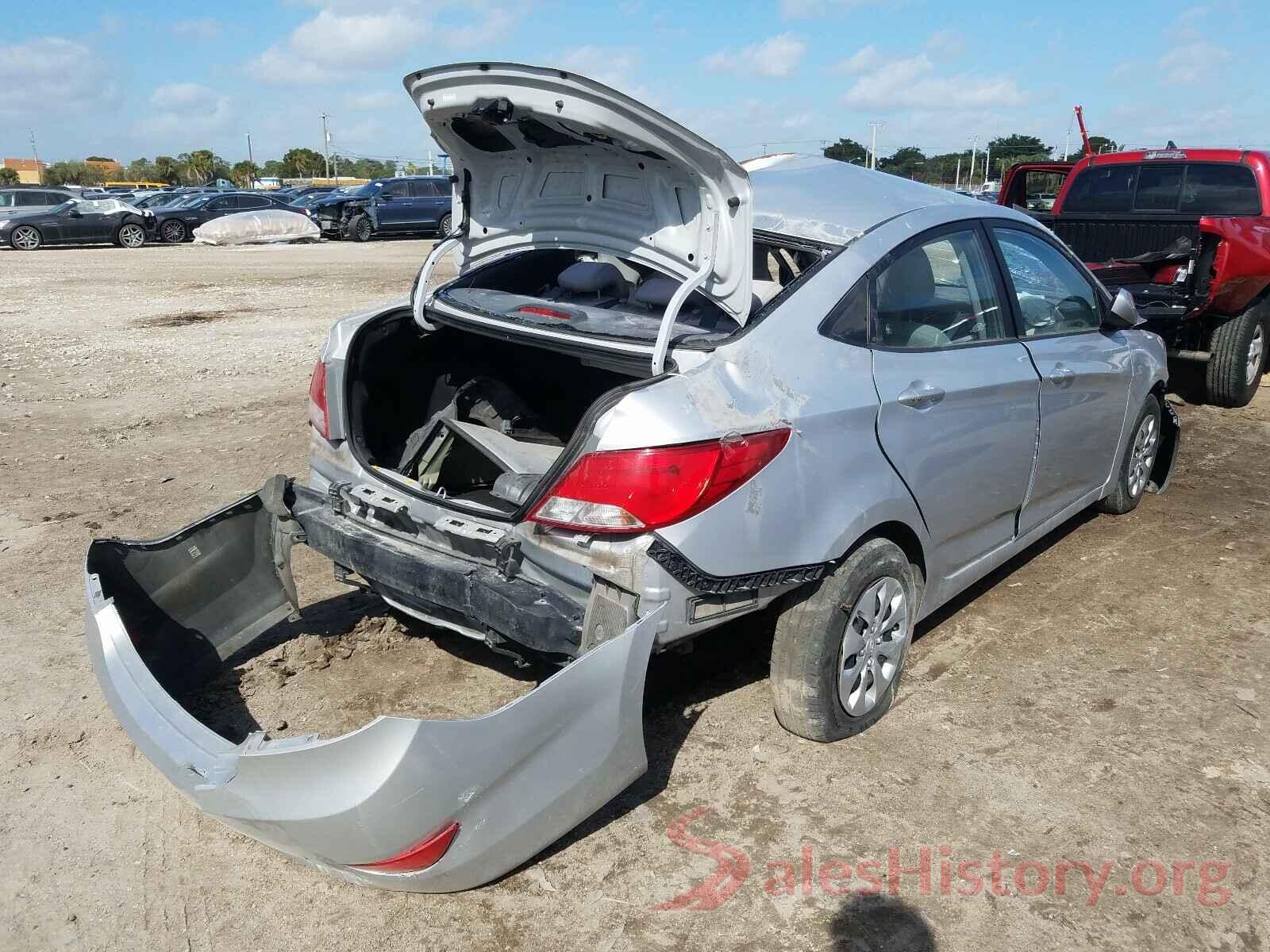 KMHCT4AE3GU969389 2016 HYUNDAI ACCENT