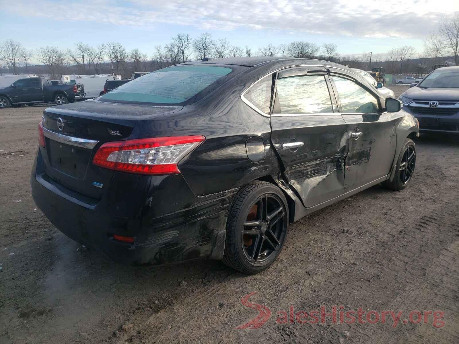 JTNK4RBE8K3048501 2014 NISSAN SENTRA