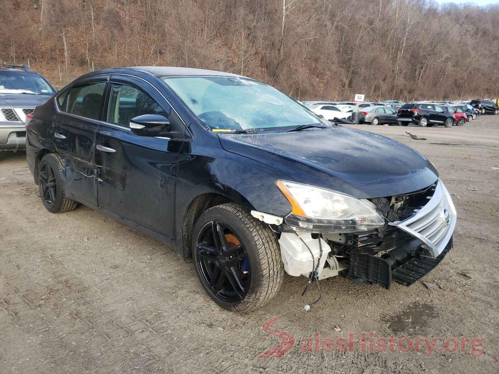 JTNK4RBE8K3048501 2014 NISSAN SENTRA