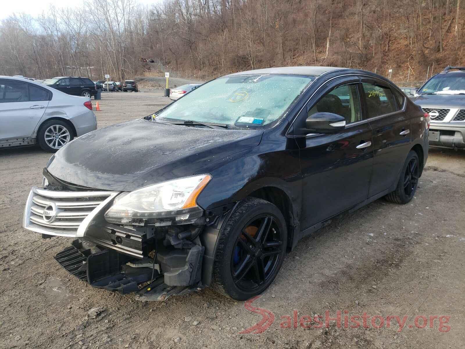 JTNK4RBE8K3048501 2014 NISSAN SENTRA