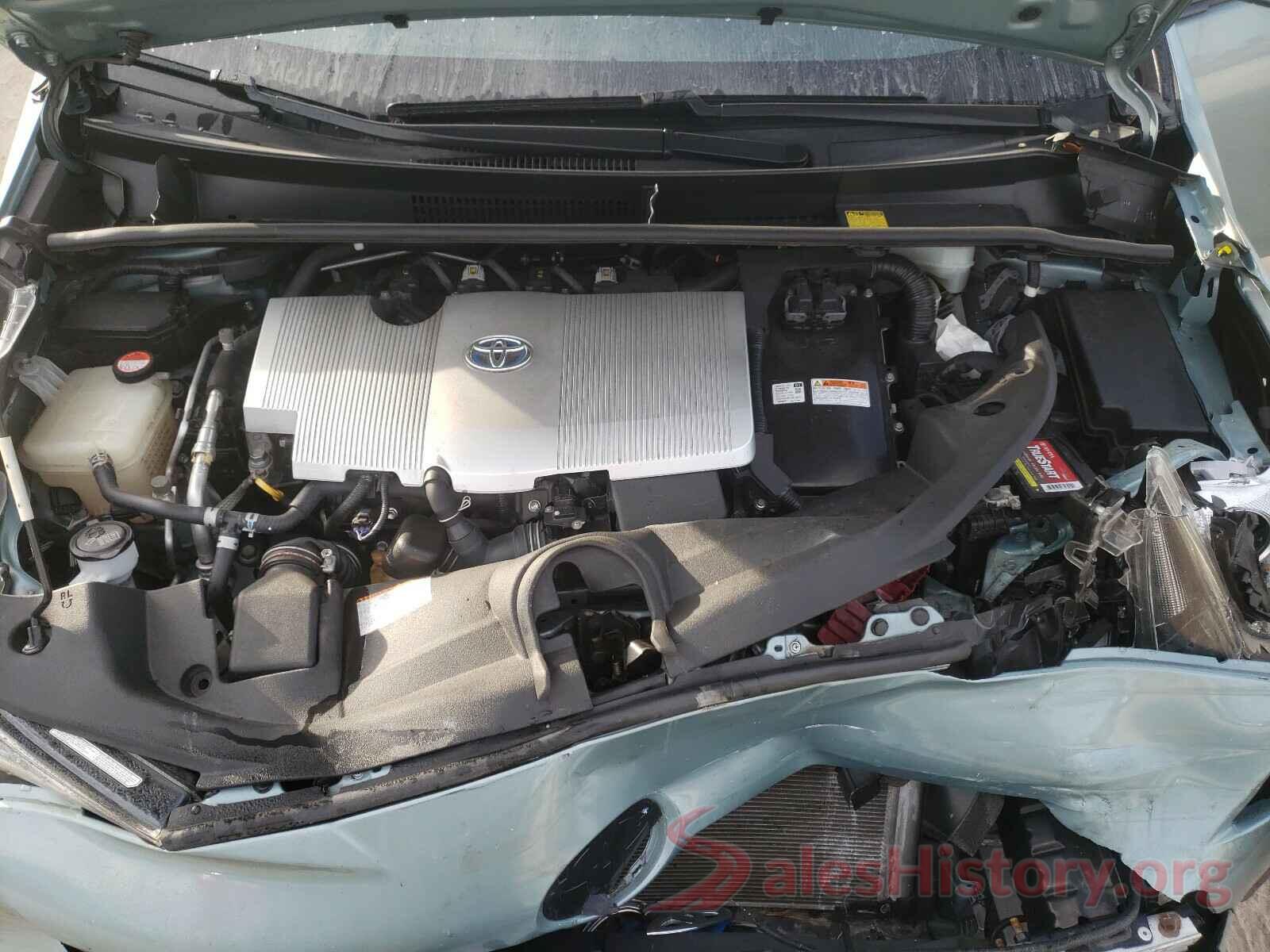 JTDKARFU5G3004686 2016 TOYOTA PRIUS