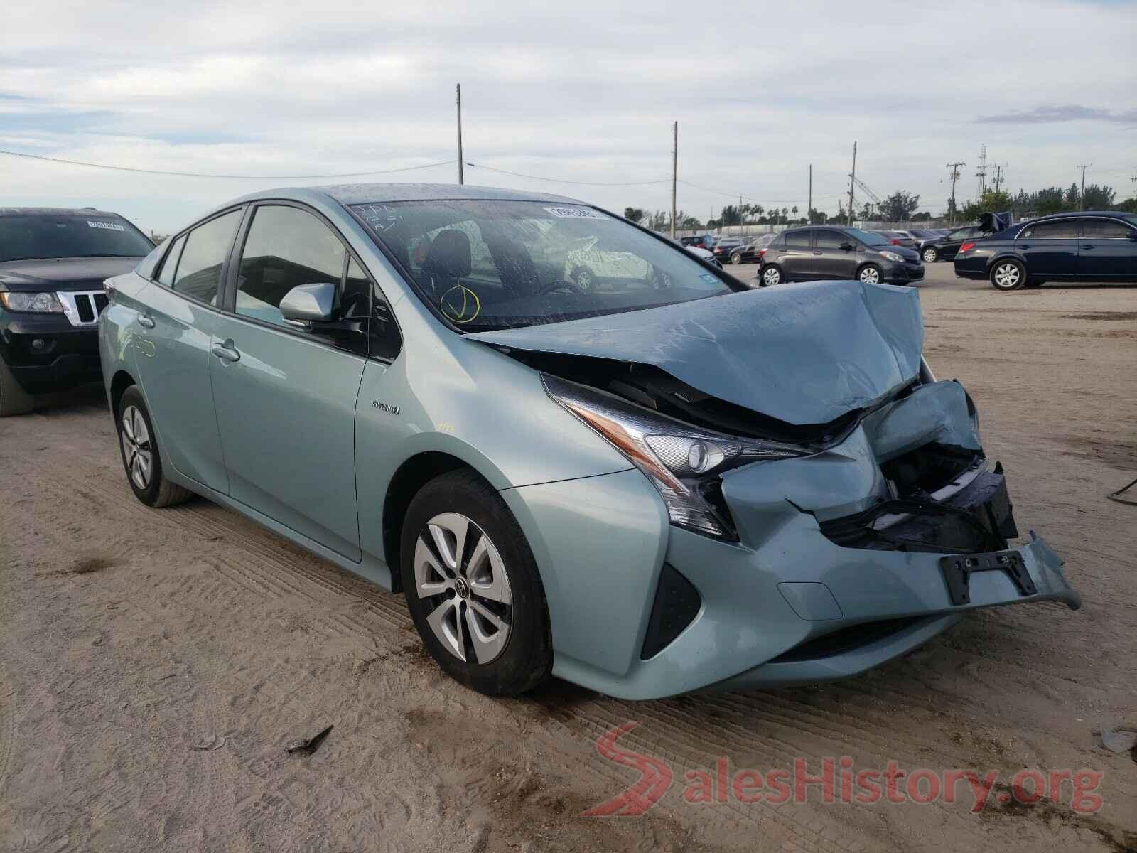 JTDKARFU5G3004686 2016 TOYOTA PRIUS