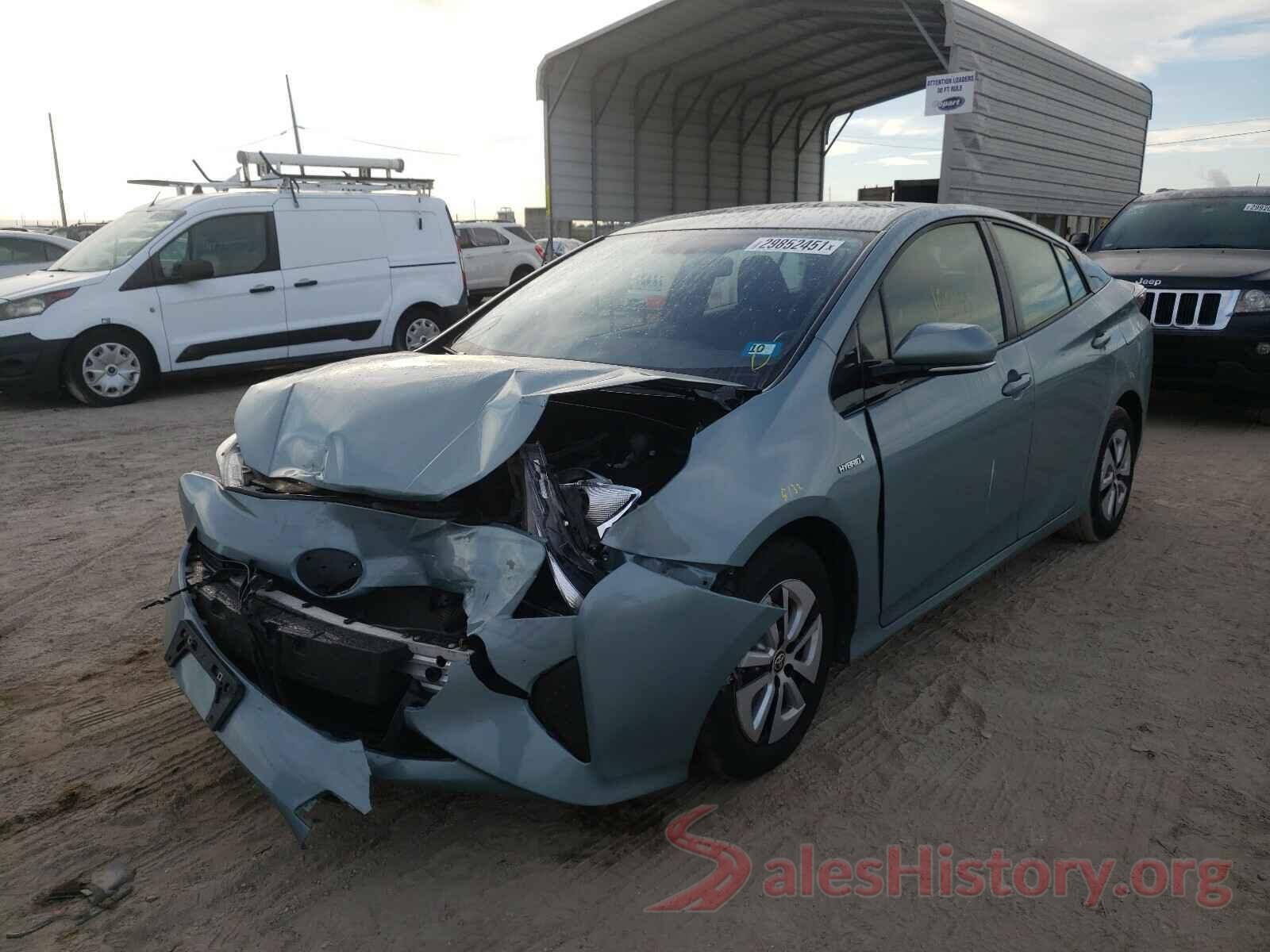 JTDKARFU5G3004686 2016 TOYOTA PRIUS