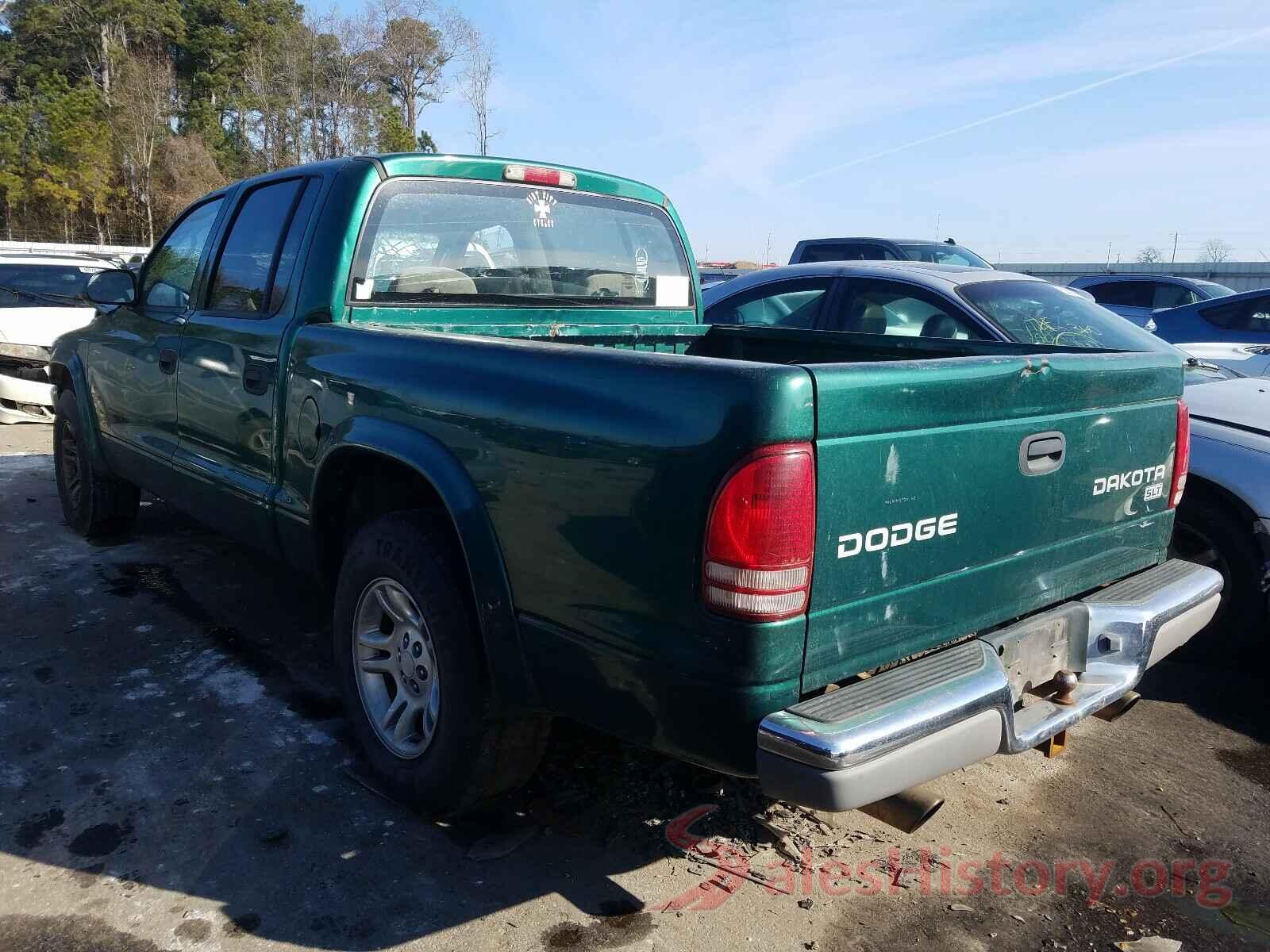 3CZRU5H59HM719131 2004 DODGE DAKOTA