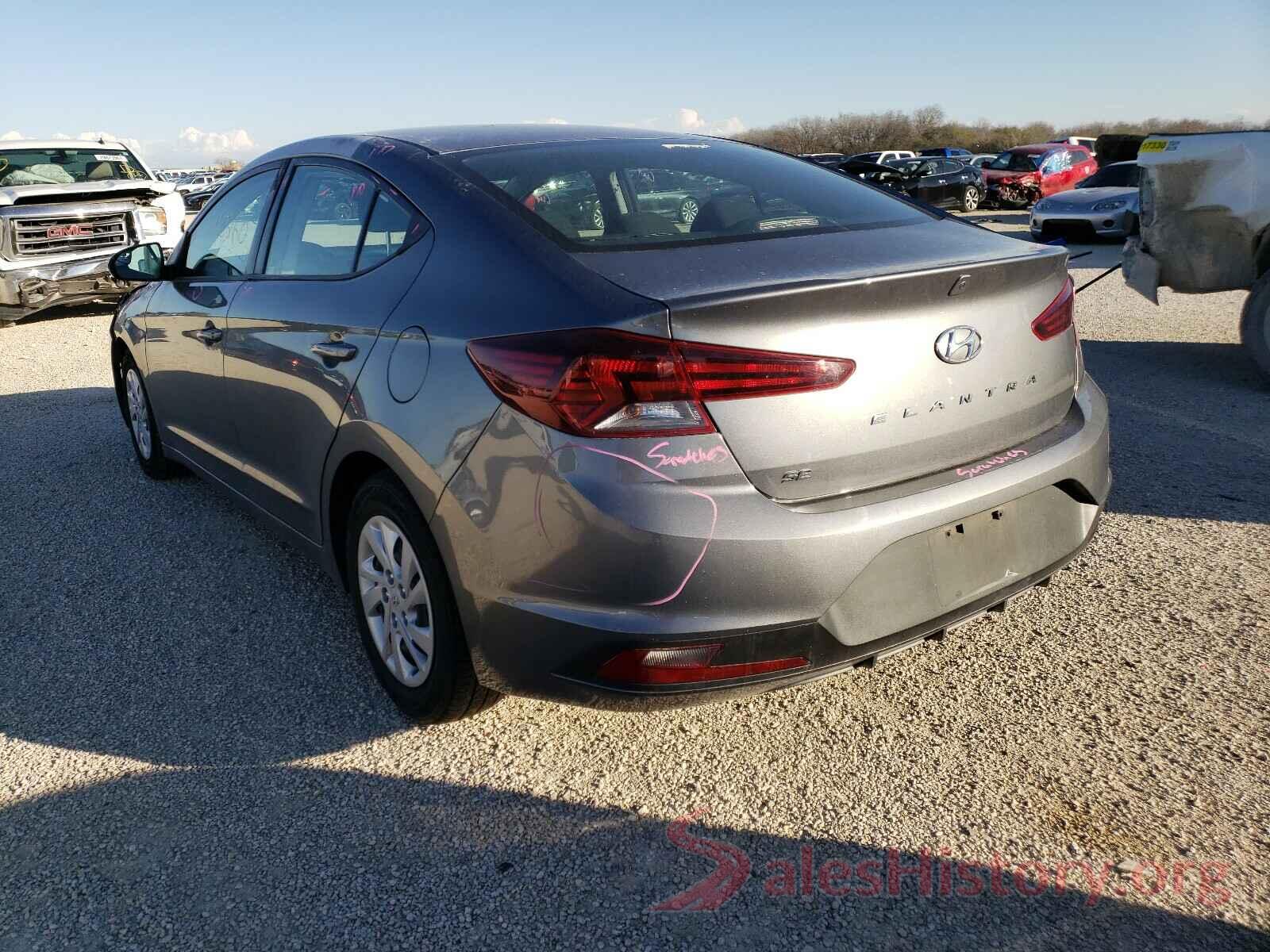 5NPD74LF5KH468378 2019 HYUNDAI ELANTRA