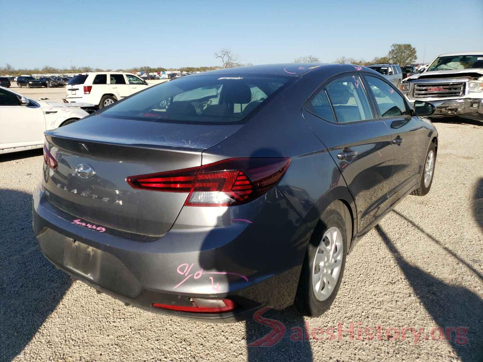 5NPD74LF5KH468378 2019 HYUNDAI ELANTRA