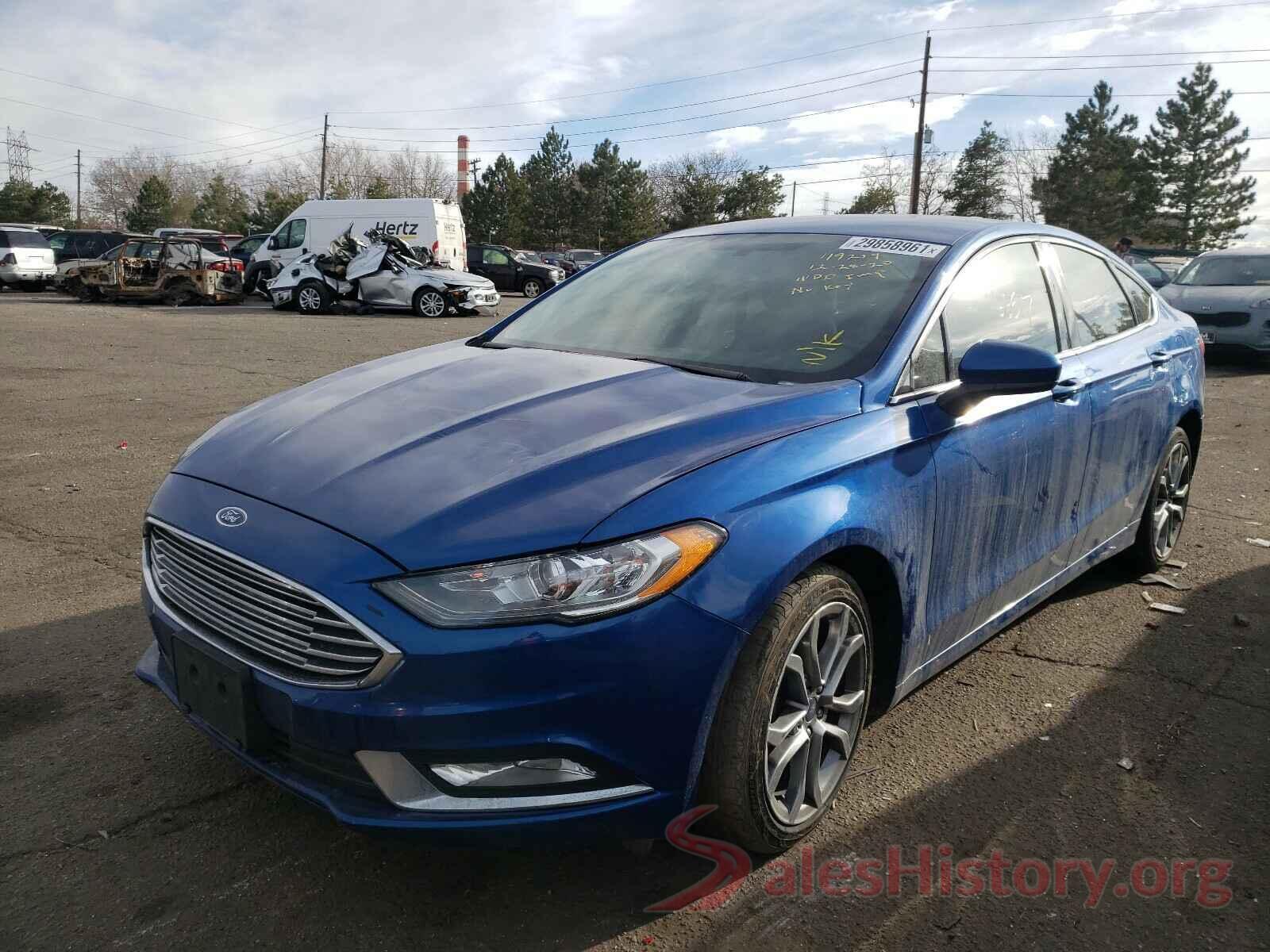 3FA6P0HD6HR416472 2017 FORD FUSION