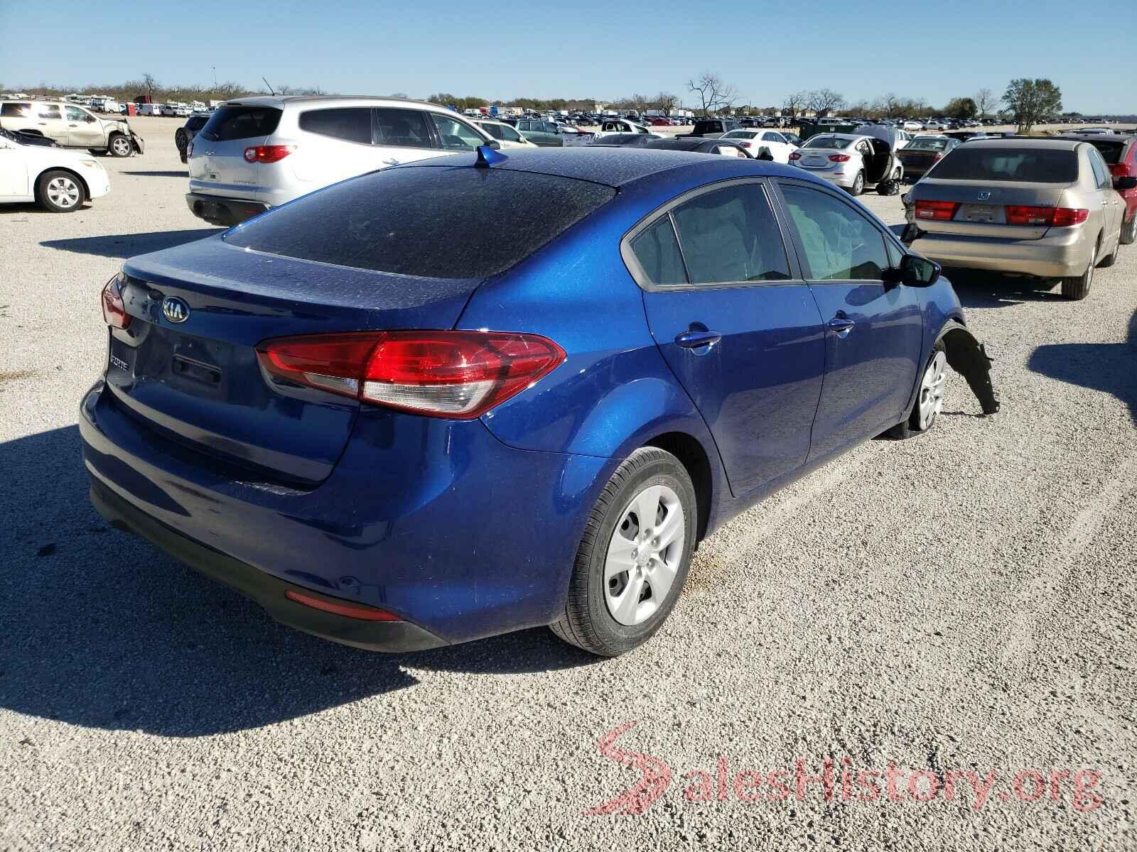 3KPFK4A74JE182818 2018 KIA FORTE