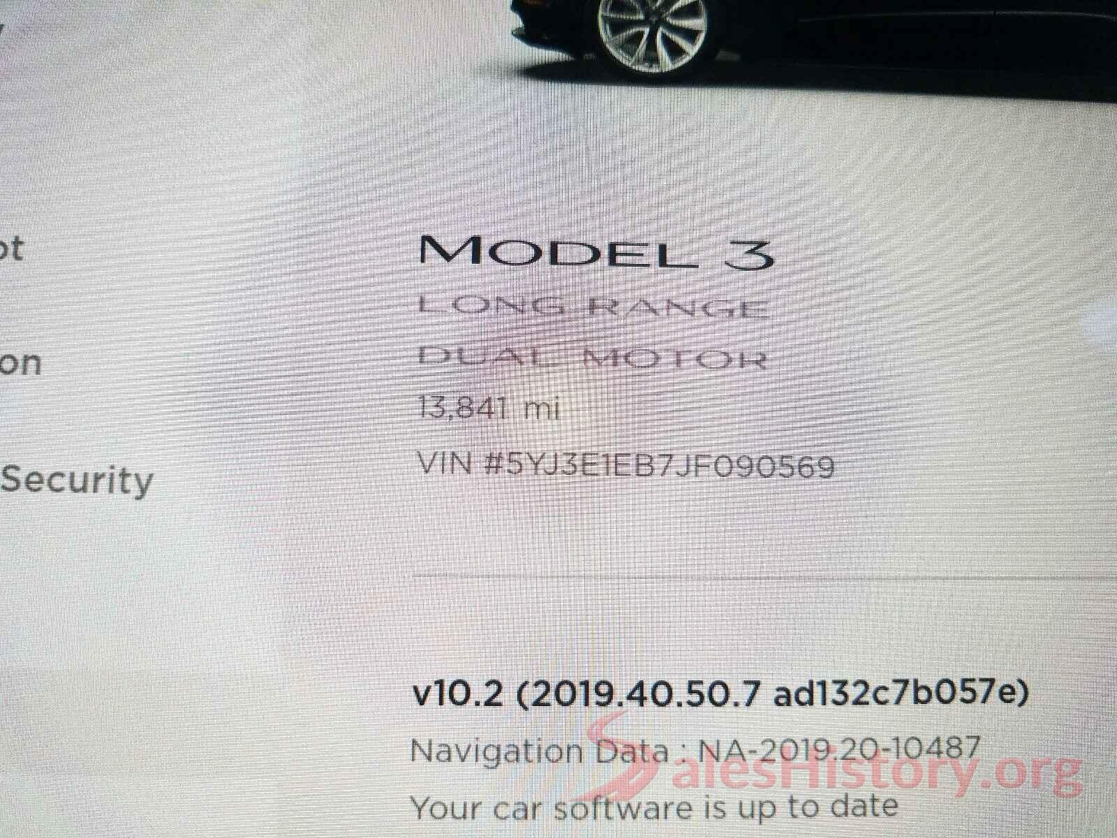 4T1G11AK7LU334441 2018 TESLA MODEL 3