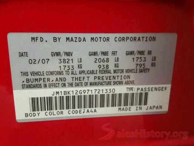 1N6AD0EV6GN793943 2007 MAZDA 3