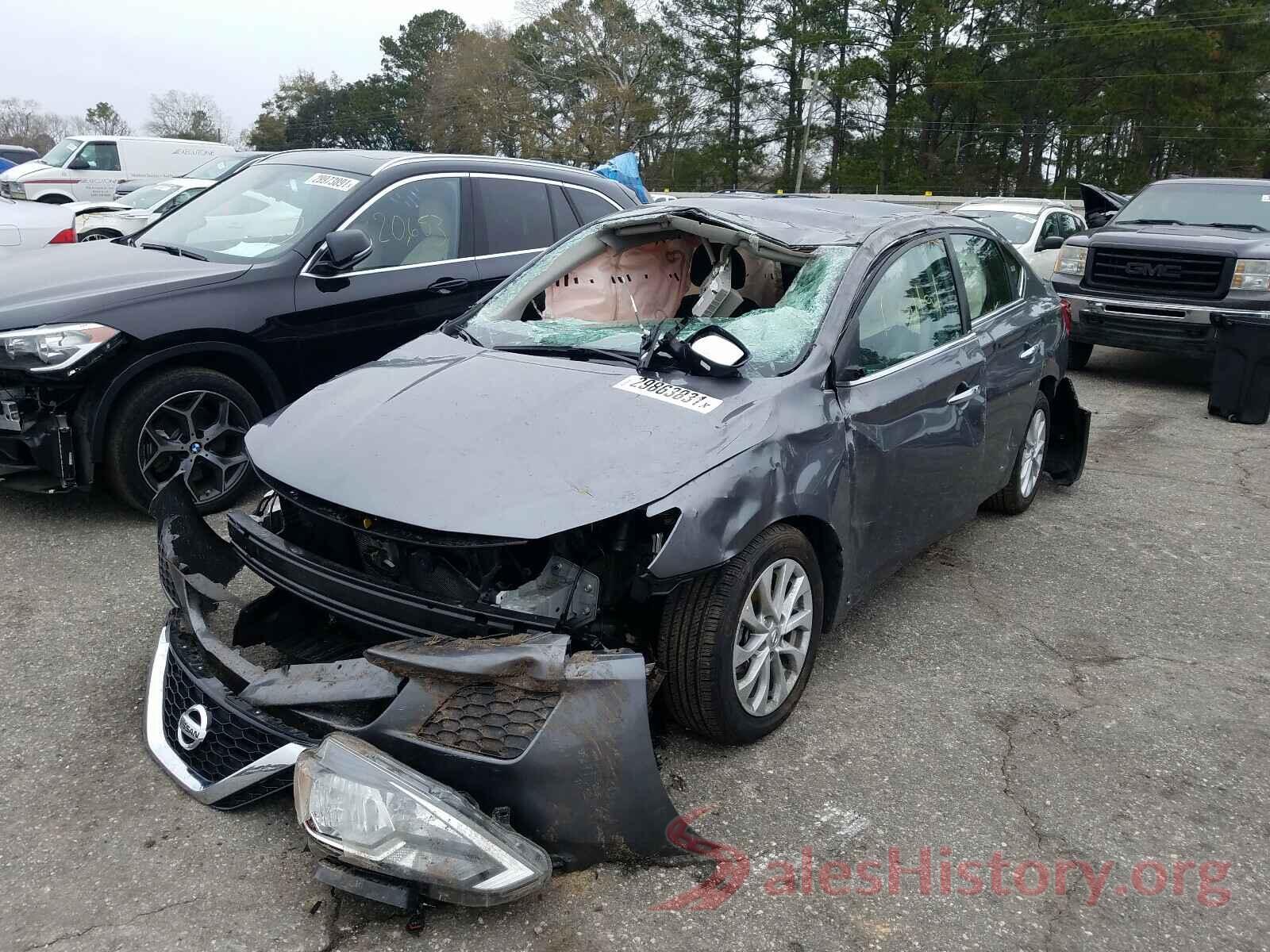 3N1AB7AP0KL624411 2019 NISSAN SENTRA