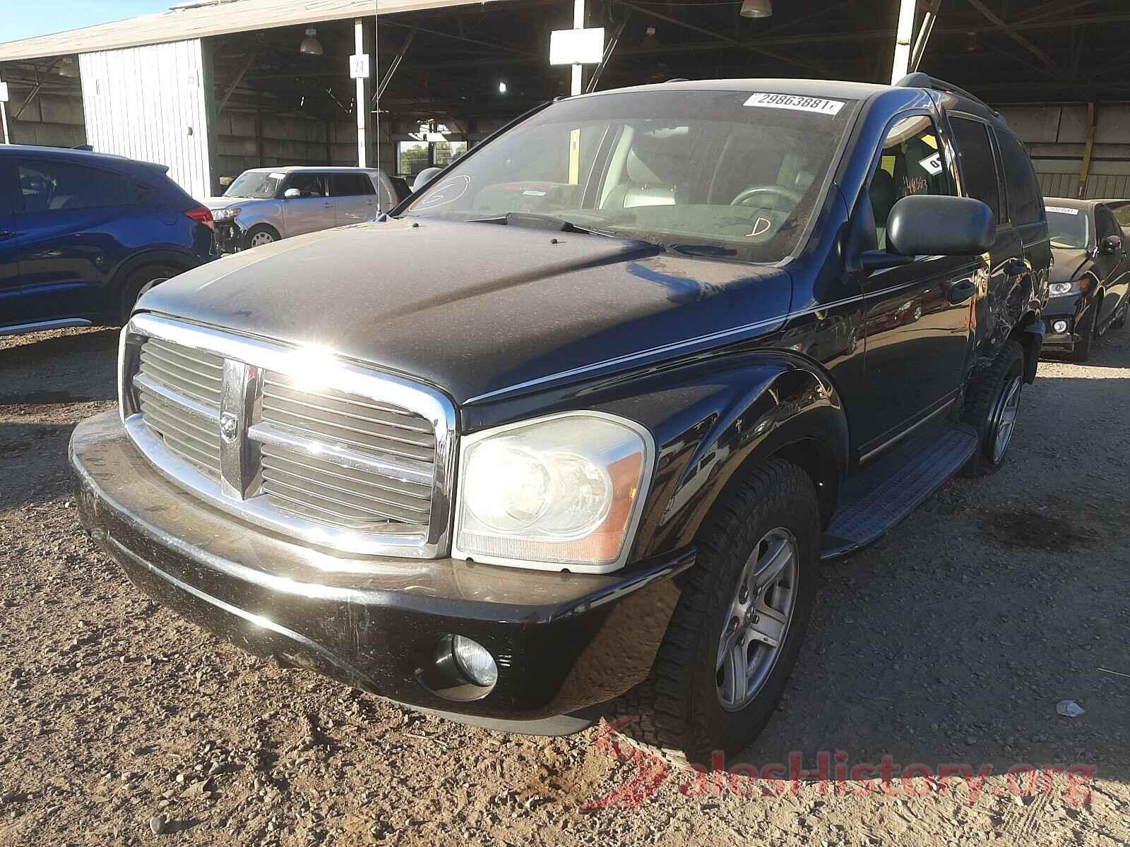 3FA6P0H7XGR210600 2004 DODGE DURANGO