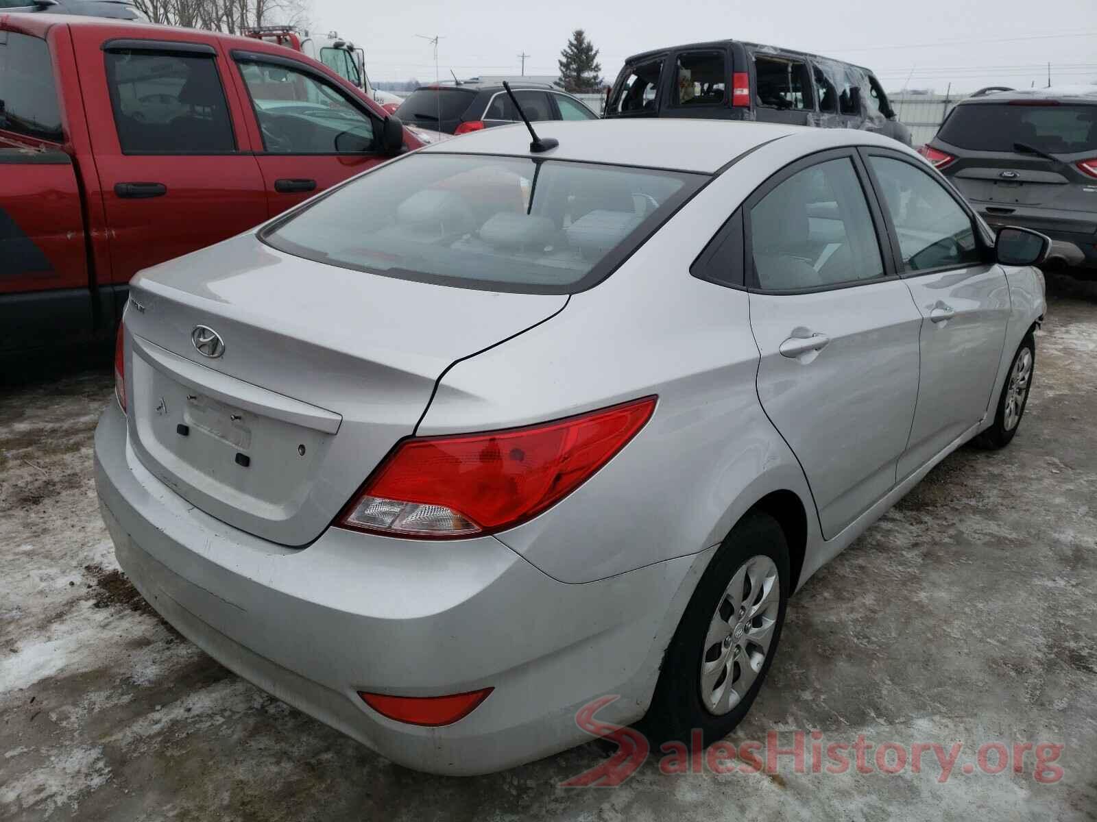 KMHCT4AE4GU063025 2016 HYUNDAI ACCENT