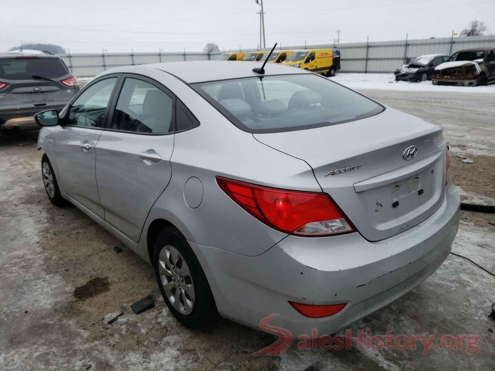 KMHCT4AE4GU063025 2016 HYUNDAI ACCENT