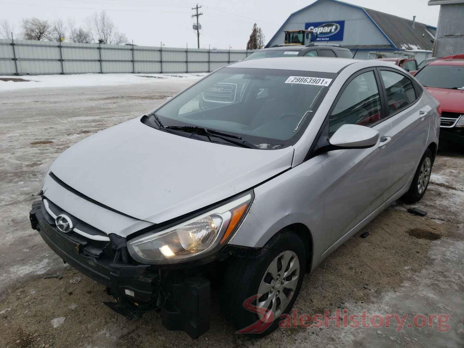 KMHCT4AE4GU063025 2016 HYUNDAI ACCENT