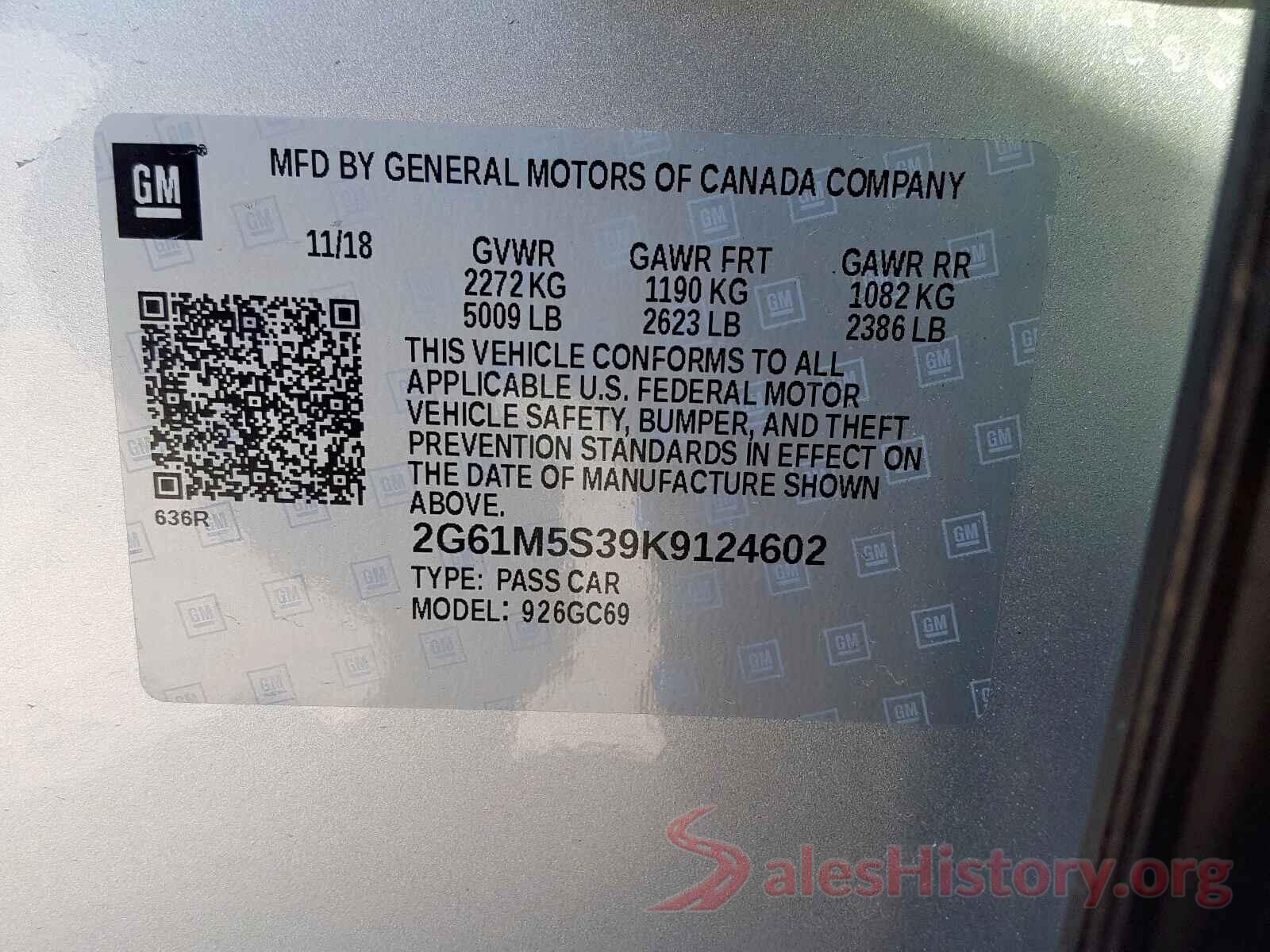 3MZBN1V79HM105700 2019 CADILLAC XTS