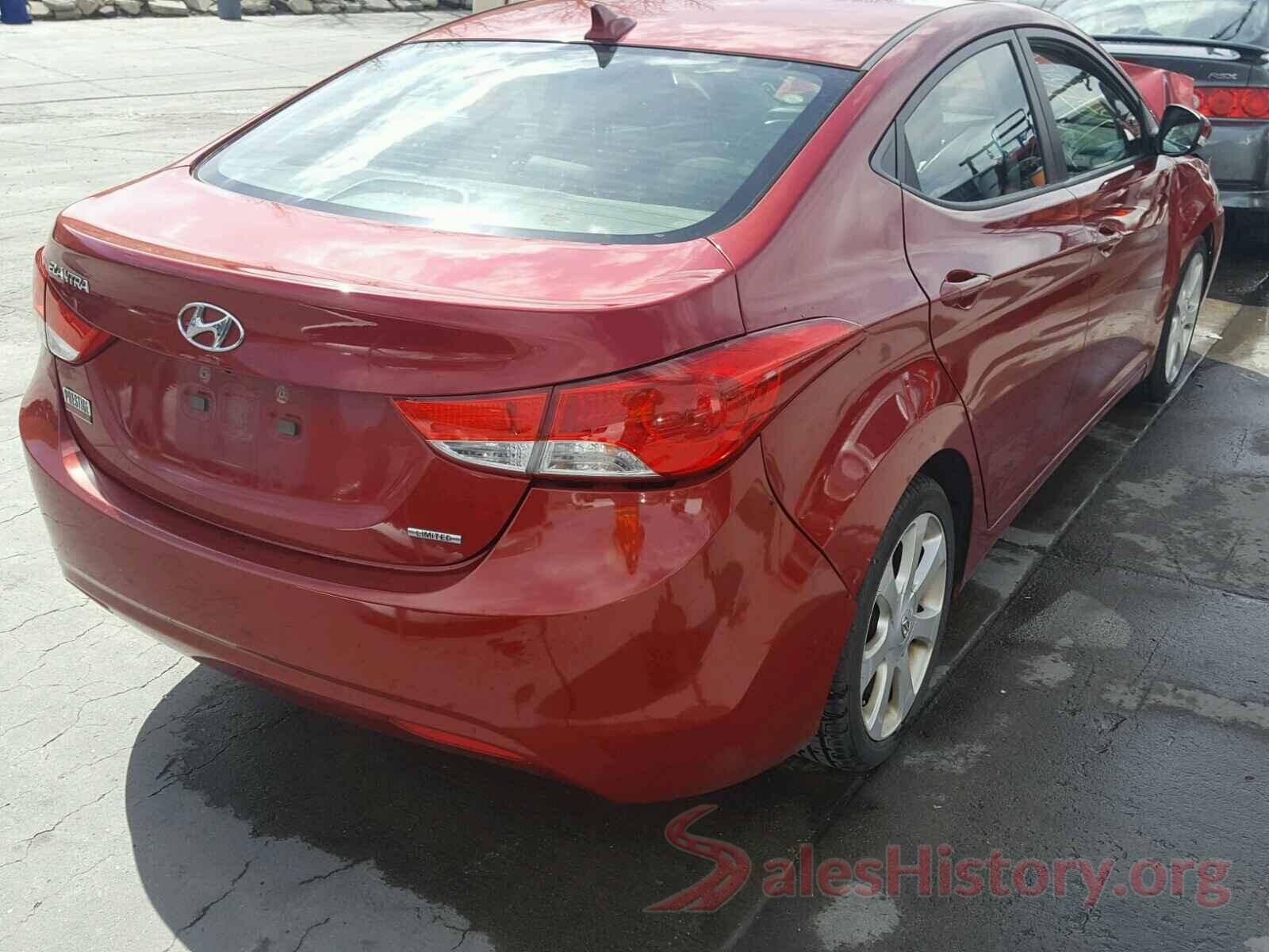 3MYDLBYV2HY164650 2011 HYUNDAI ELANTRA