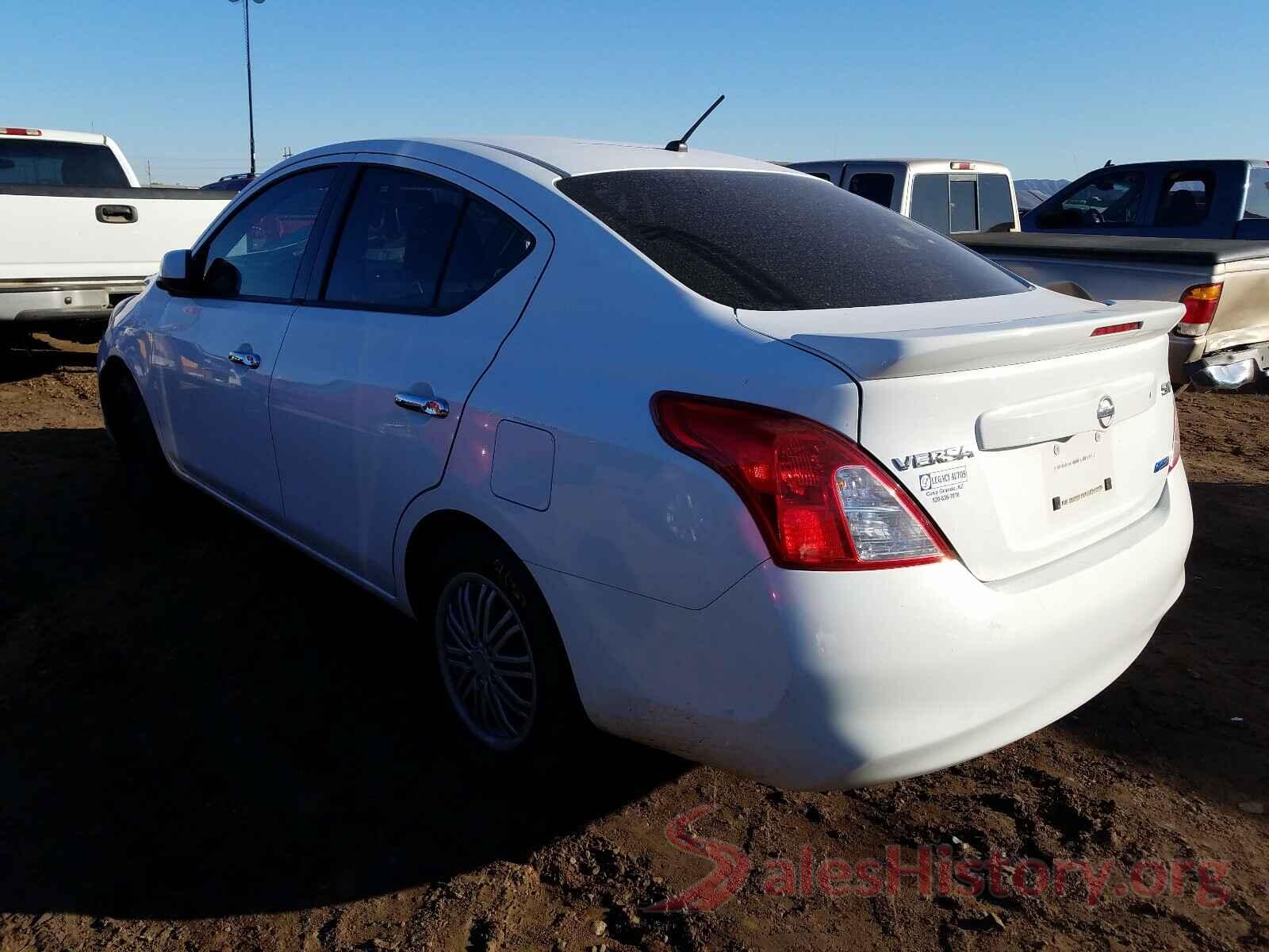 JTNK4RBEXK3034664 2014 NISSAN VERSA