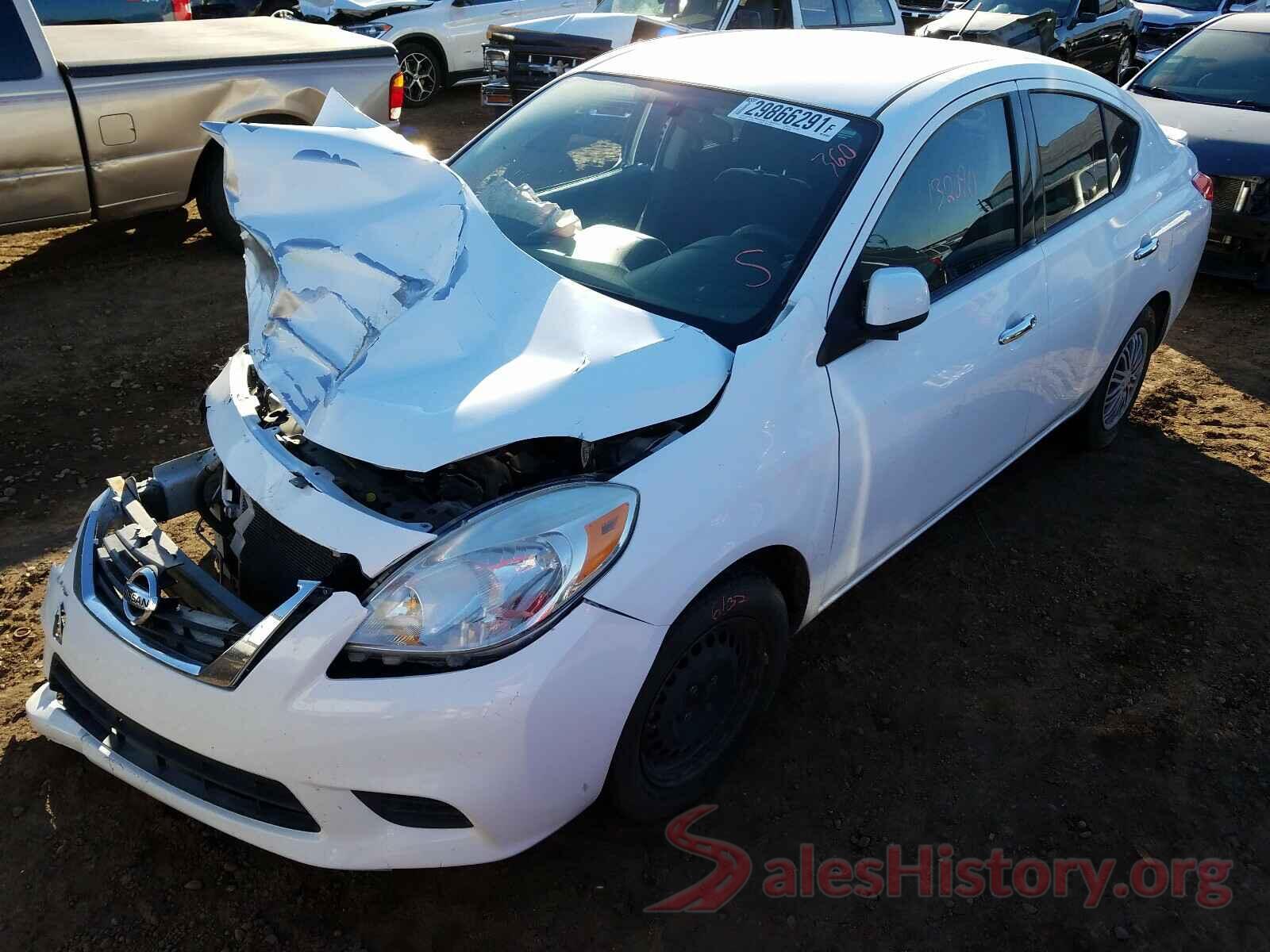 JTNK4RBEXK3034664 2014 NISSAN VERSA