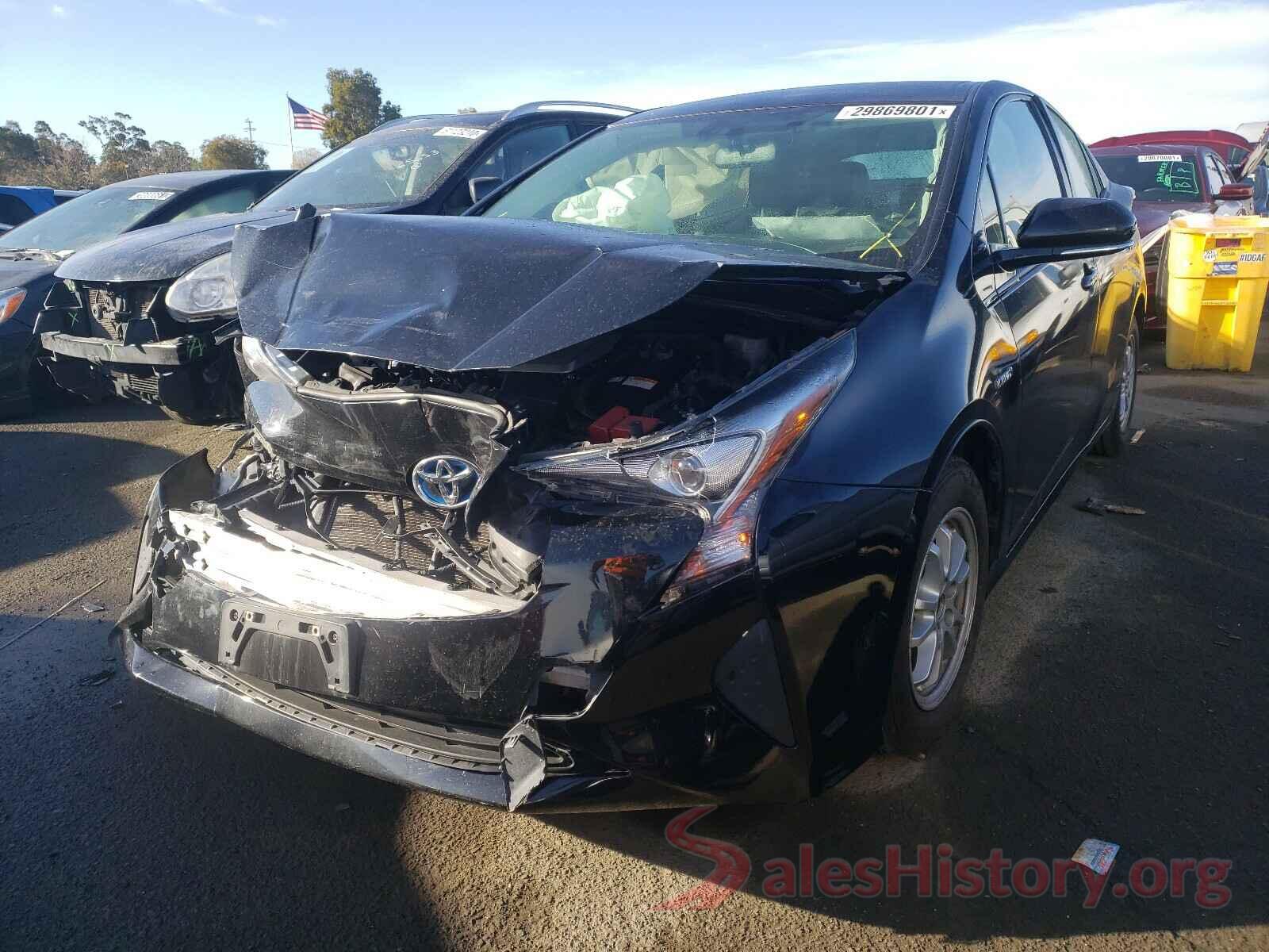 JTDKARFU8G3524638 2016 TOYOTA PRIUS