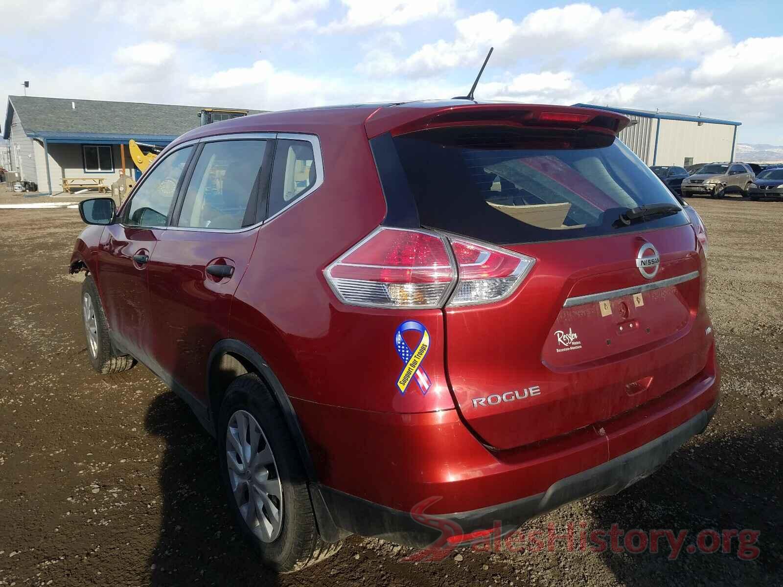 KNMAT2MV0GP622628 2016 NISSAN ROGUE