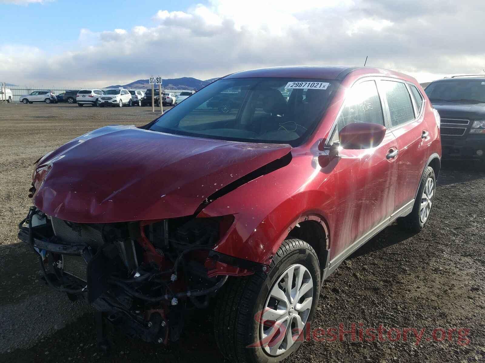 KNMAT2MV0GP622628 2016 NISSAN ROGUE