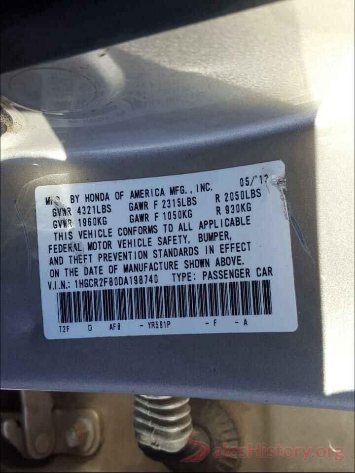 JN8AT2MT7GW021869 2013 HONDA ACCORD