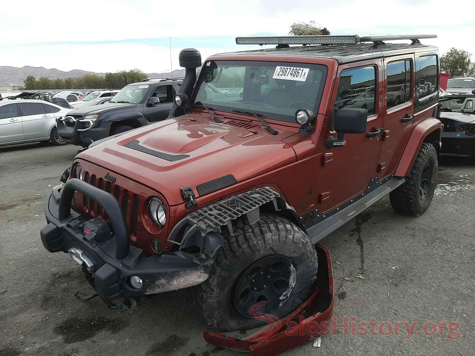 1C4BJWFGXGL135444 2016 JEEP WRANGLER