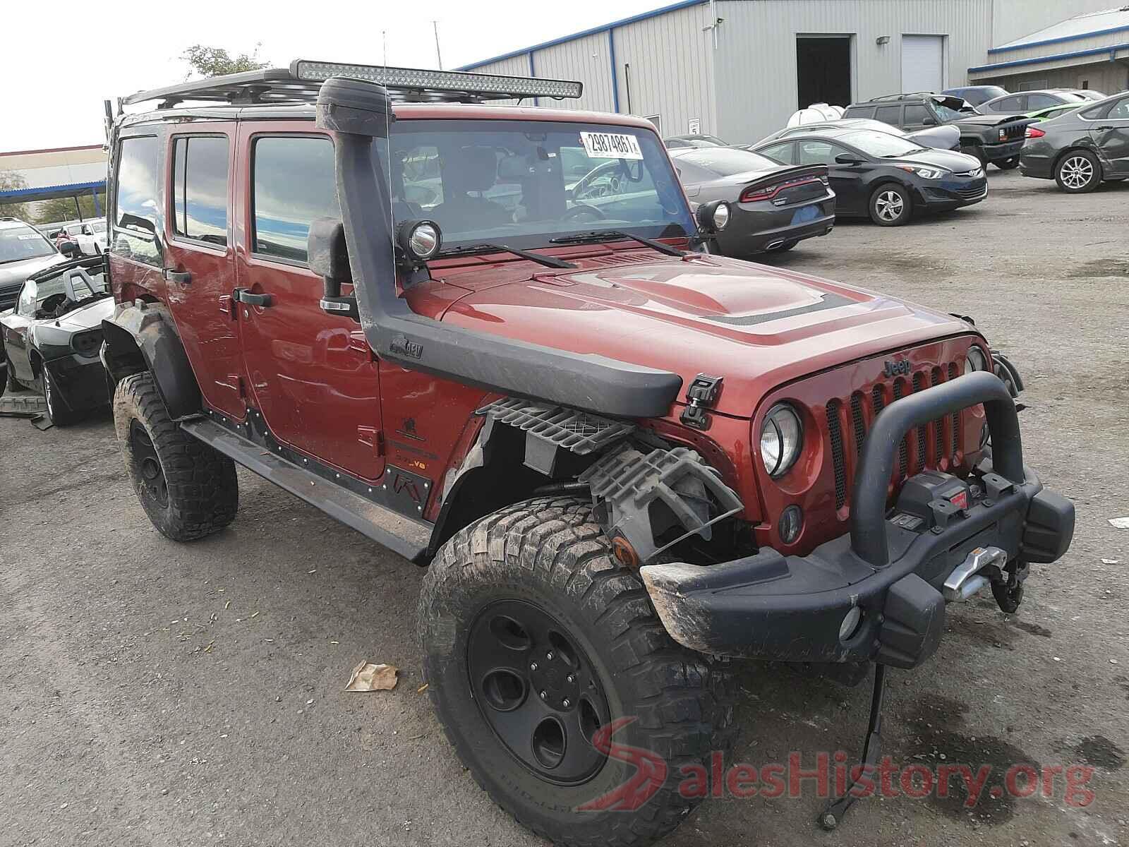 1C4BJWFGXGL135444 2016 JEEP WRANGLER