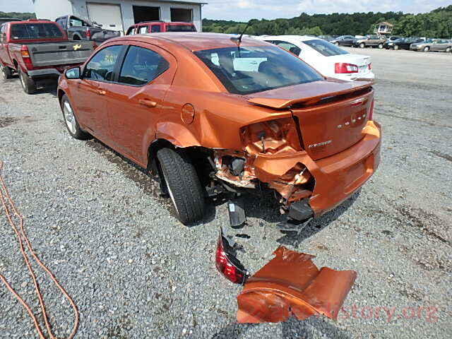 NM0GE9F73J1353818 2011 DODGE AVENGER