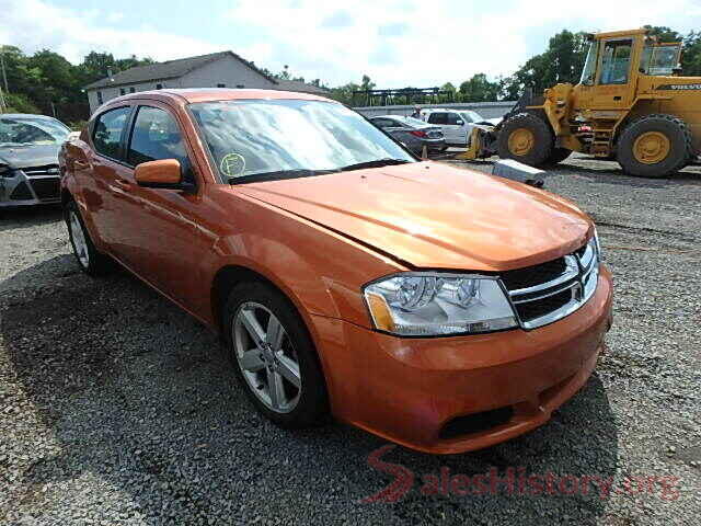 NM0GE9F73J1353818 2011 DODGE AVENGER