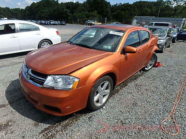 NM0GE9F73J1353818 2011 DODGE AVENGER