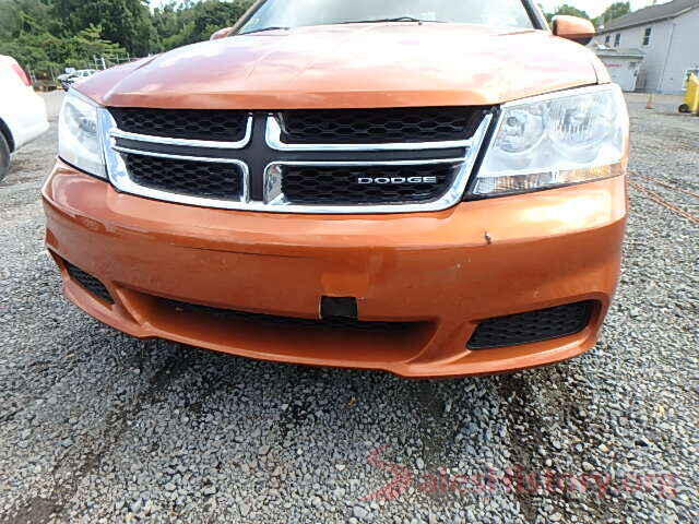 NM0GE9F73J1353818 2011 DODGE AVENGER