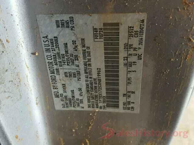 1C4PJMBS7GW109810 2003 FORD F150