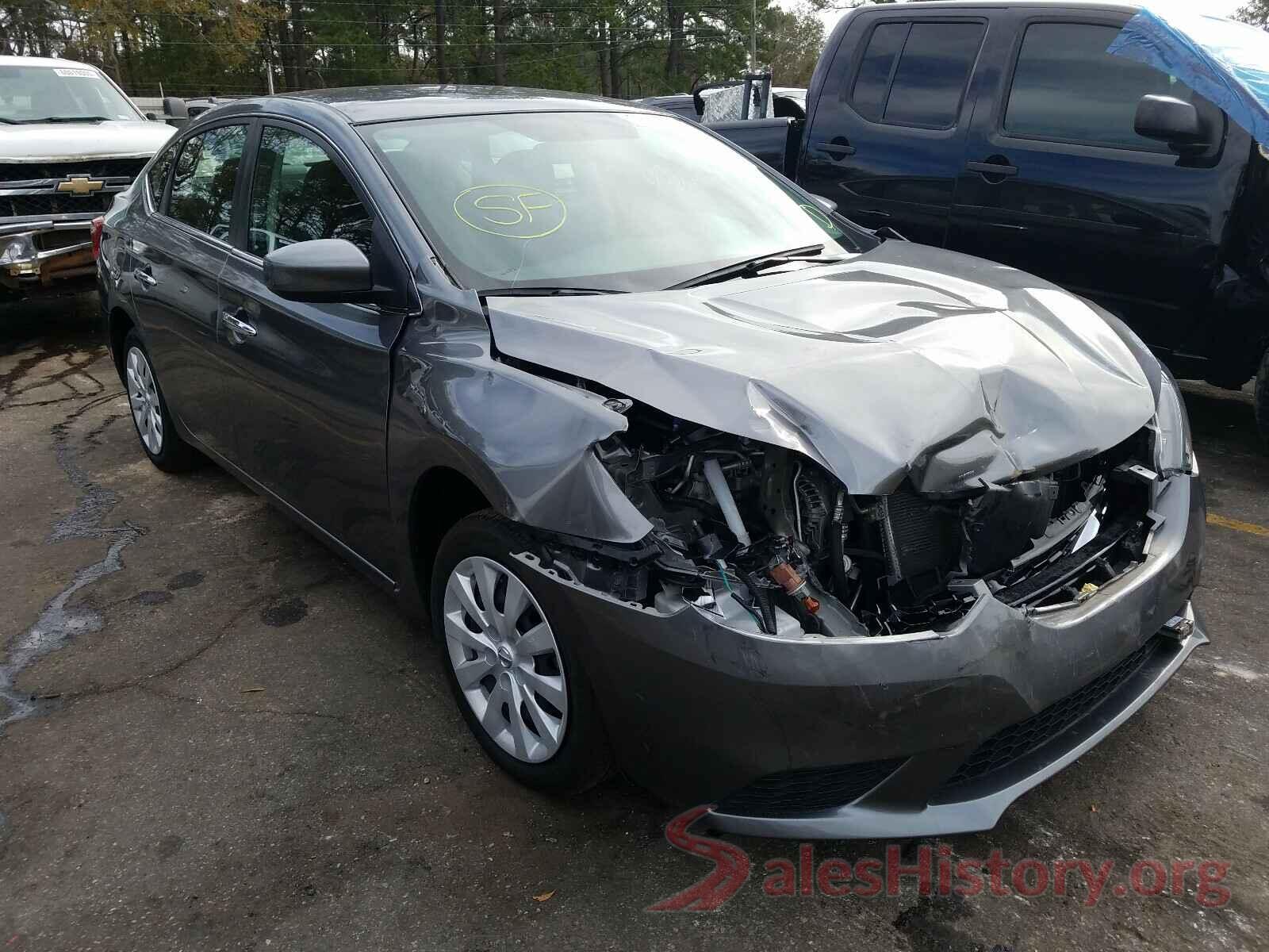 3N1AB7AP9KY365453 2019 NISSAN SENTRA