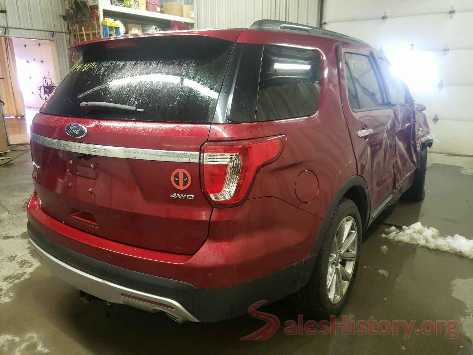 1FM5K8F89HGA18152 2017 FORD EXPLORER