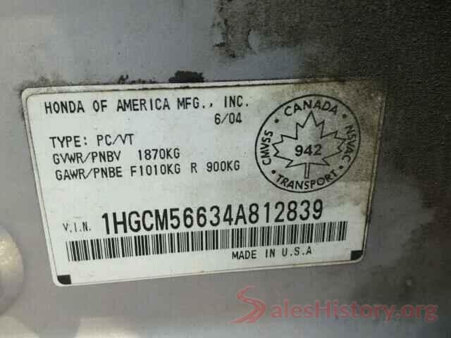 3KPF34AD1KE015787 2004 HONDA ACCORD