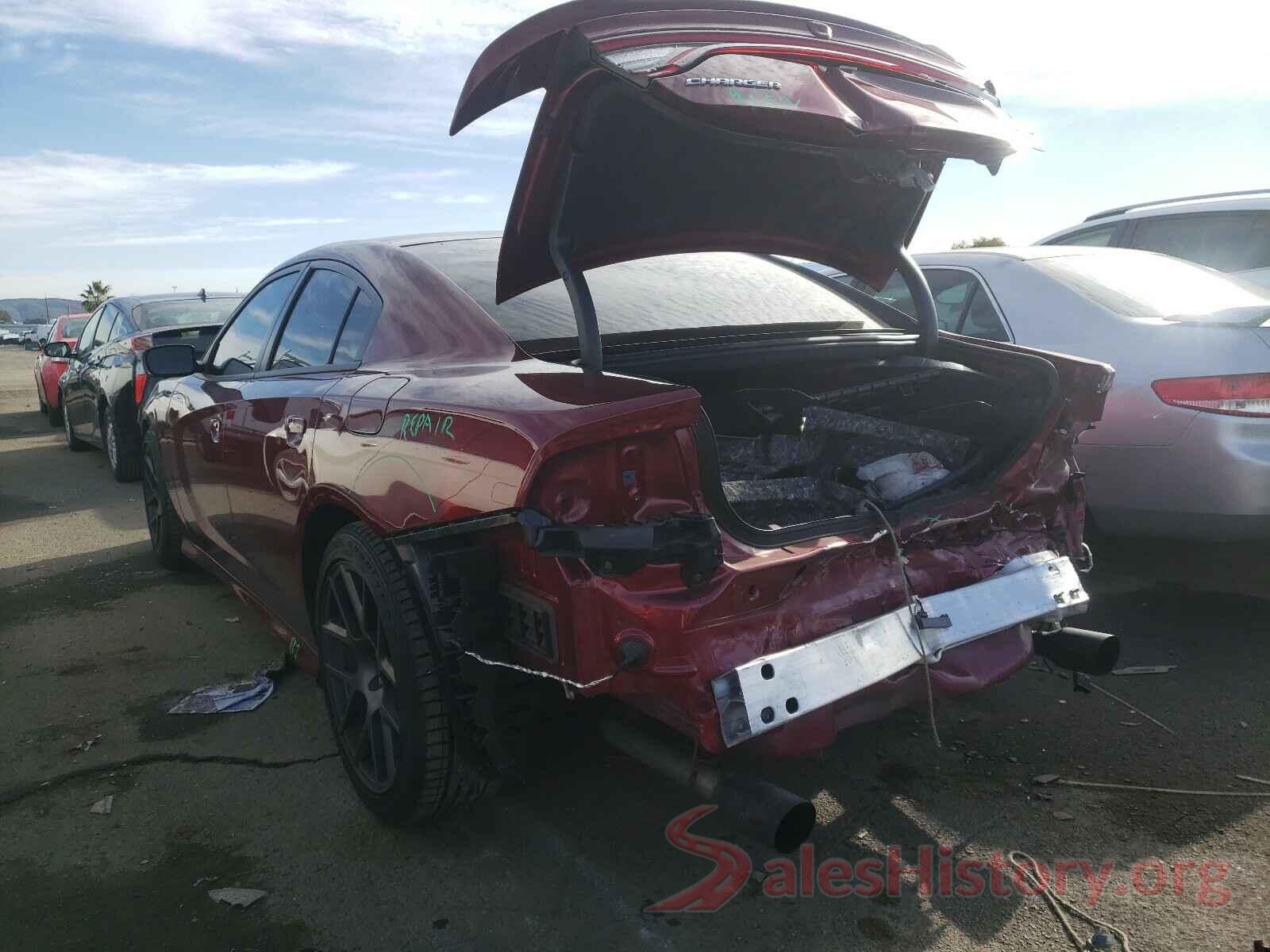 1HGCR2F13HA096504 2019 DODGE CHARGER