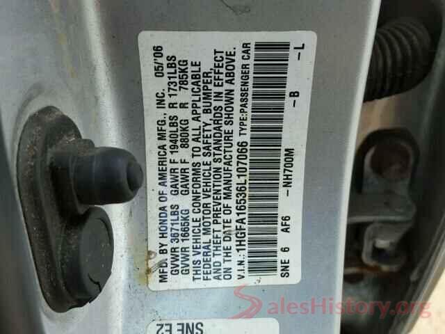 19XFC2F76HE060336 2006 HONDA CIVIC