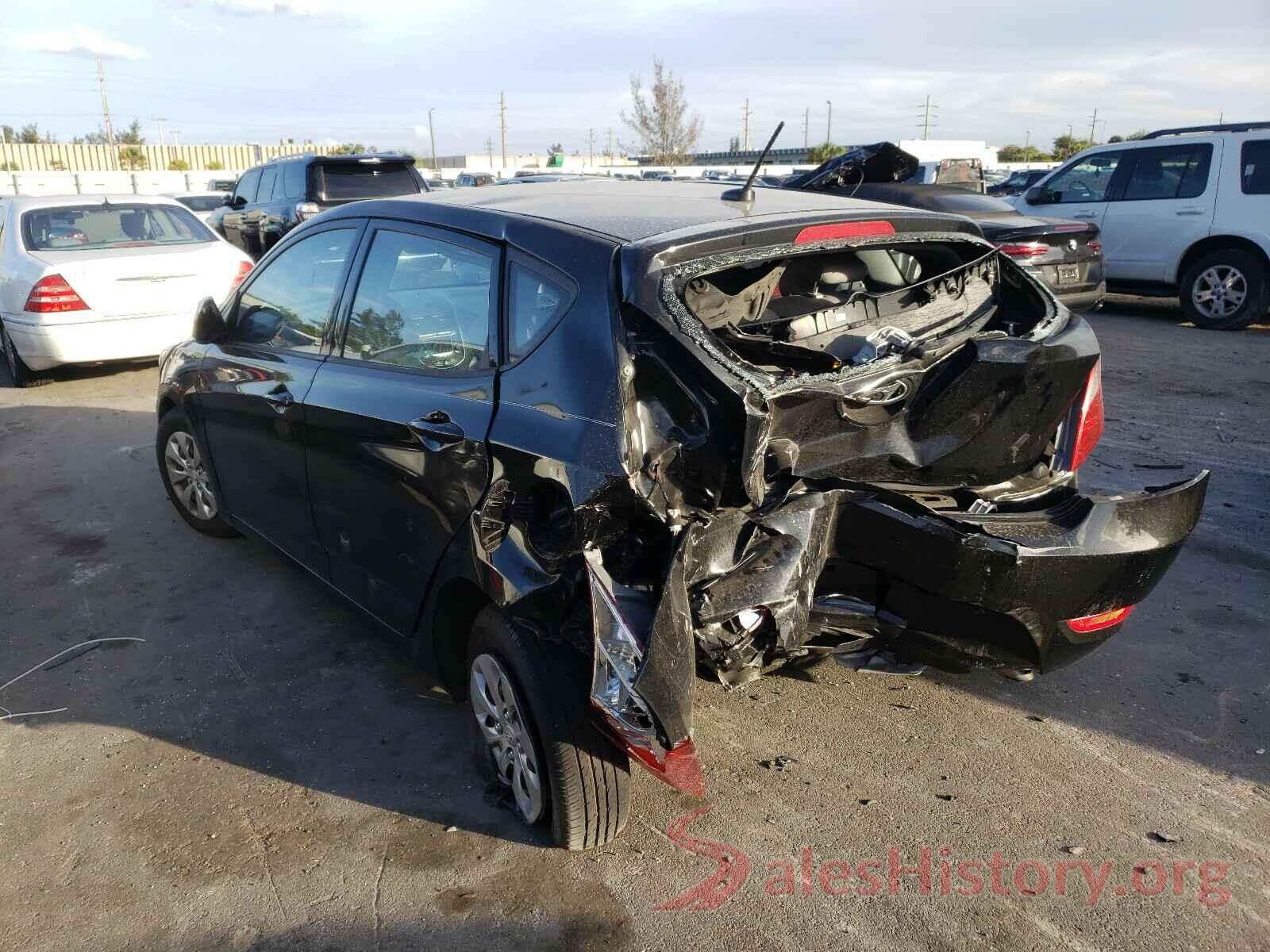 KMHCT5AEXHU317151 2017 HYUNDAI ACCENT